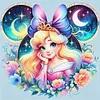 Princess Aurora-11CT Stamped Cross Stitch 45*45cm tapestrymarket