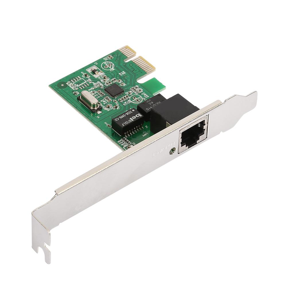 

PCI Express PCI-E Network Controller Card 10/100/1000Mbps RJ45 Lan Adapter, 501 Original