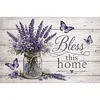 Lavender Vase and Proverb-11CT Stamped Cross Stitch 60*40cm(Big Size)