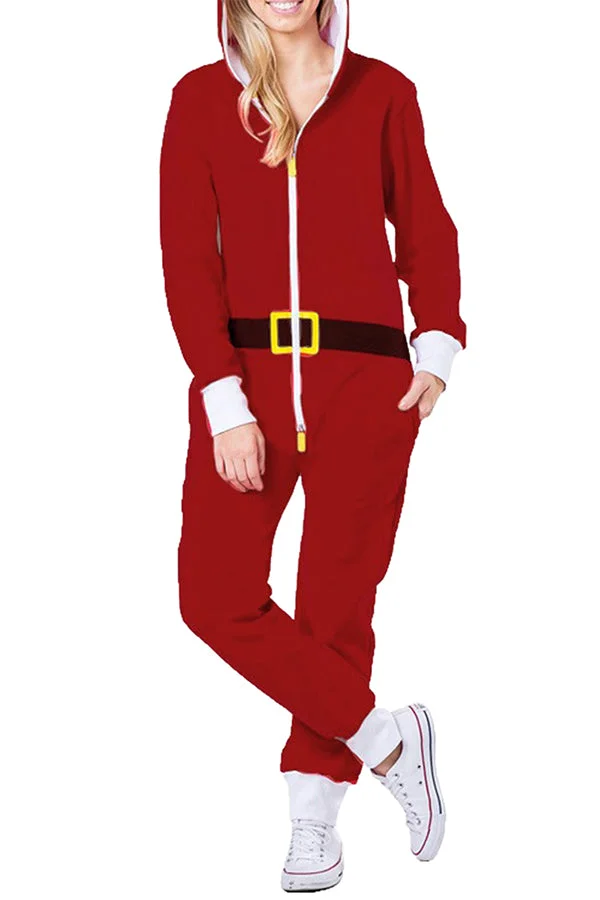 Women's Santa Christmas Onesie-elleschic