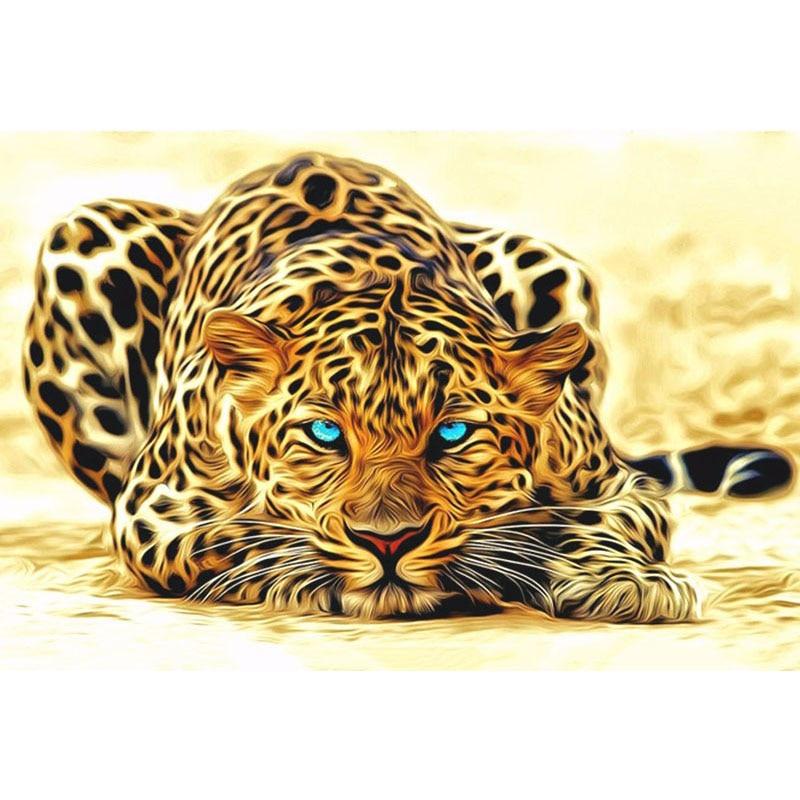 

Gorgeous Leopard – Paint By Numbers - 40*50CM, 501 Original
