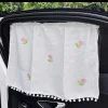 Car Sun Shield Floral Car Side Window Privacy Curtain