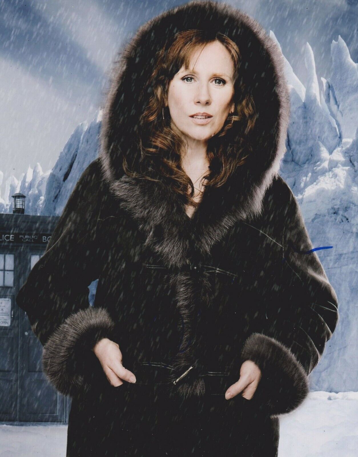 Catherine Tate Signed Doctor Who 10x8 Photo Poster painting AFTAL