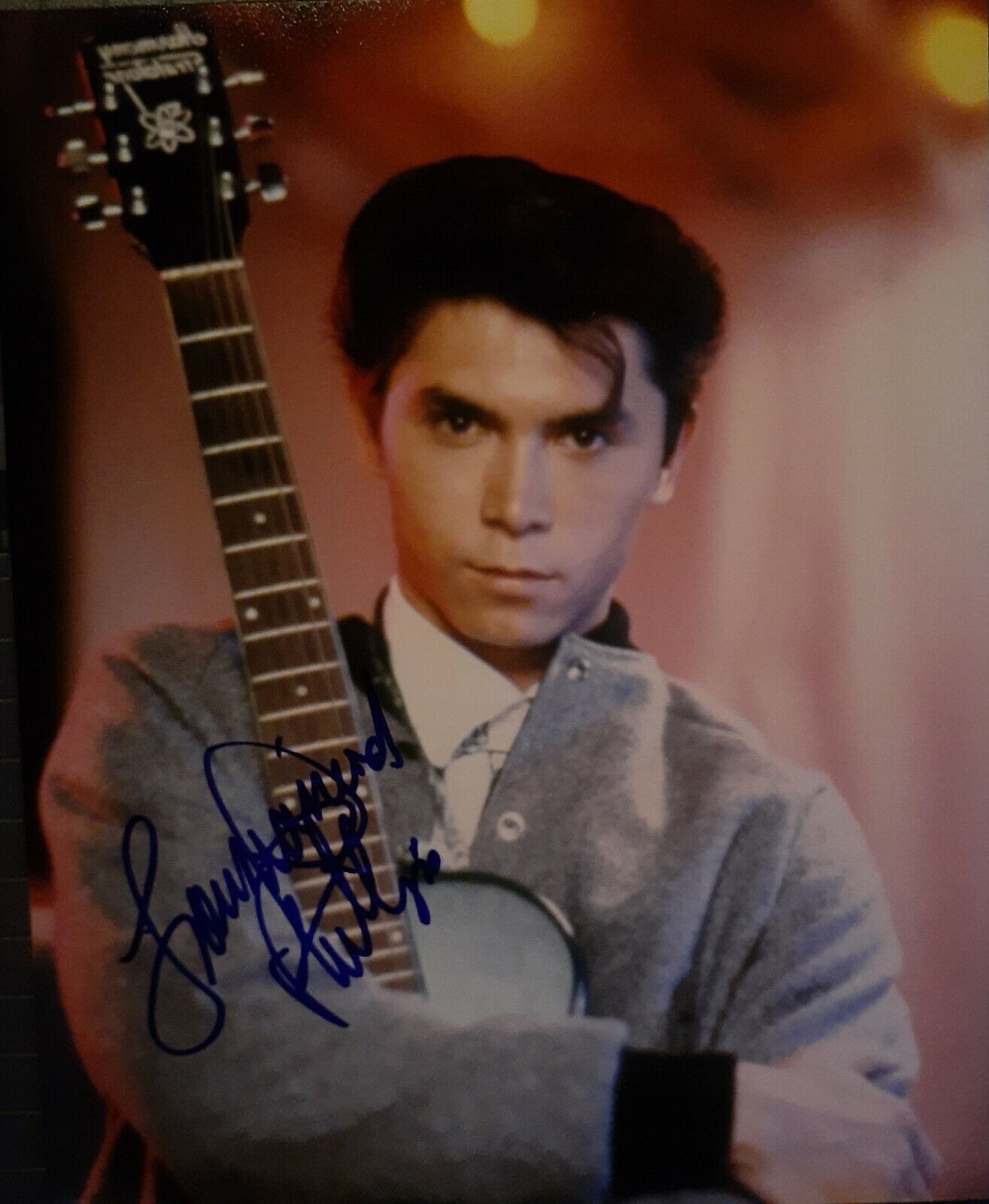 Lou Diamond Phillips signed 8x10