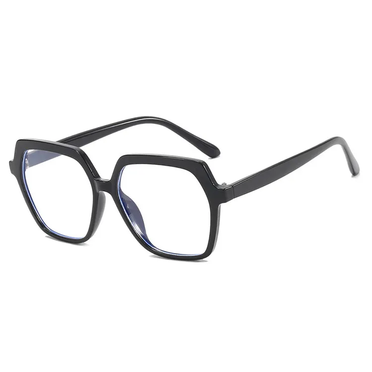 56669 Two Color Splicing Optical Spectacle Frame Women Oversized ...