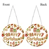 DIY Christmas Diamond Painting Double Sided Hanging Suncatcher Pendant