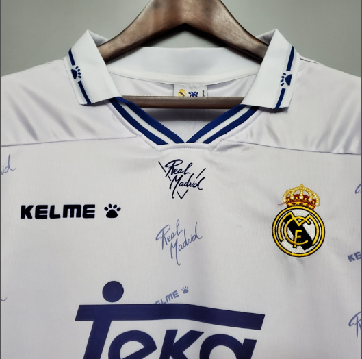 Retro Real Madrid 1994/1996 Home Football Shirt Thai Quality