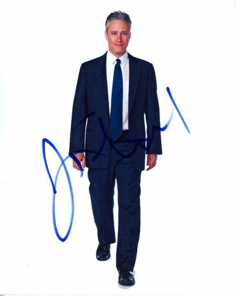 Jon stewart signed autographed Photo Poster painting