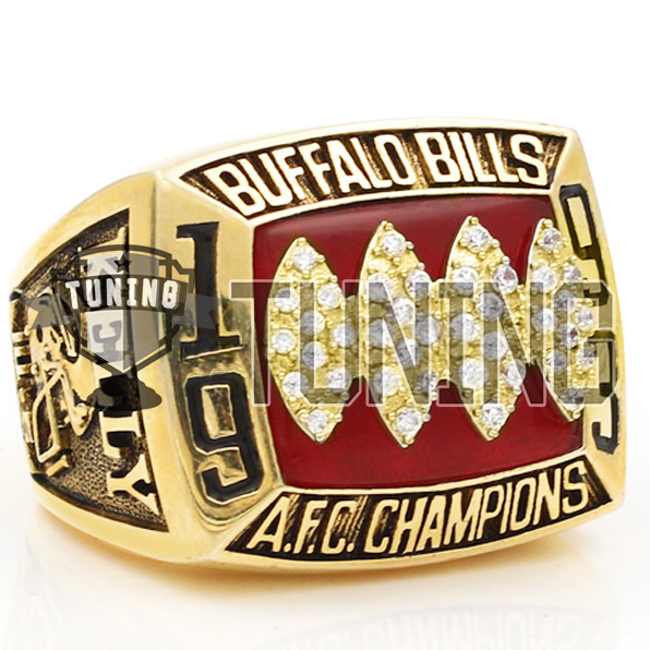 AFC 1993 Buffalo Bills Championship Replica Ring