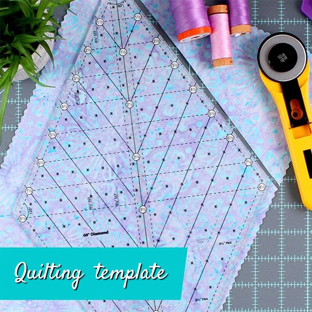 60 Degree Diamond Mini Ruler