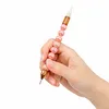 Resin Diamond Painting Point Drill Pen Dual-Ended Diamonds (Orange pink)