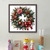 (Multi-Style) Christmas Wreath-11CT Counted Cross Stitch 40*40cm