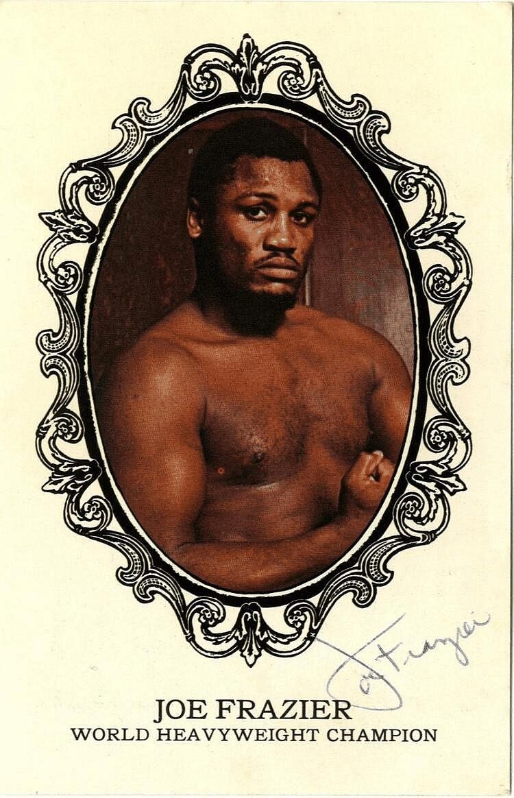 JOE FRAZIER Signed Photo Poster paintinggraph - World Heavyweight BOXING Champion preprint