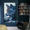 Wolf-11CT Stamped Cross Stitch 40*70cm/15.75*27.56in(Big Size) tapestrymarket