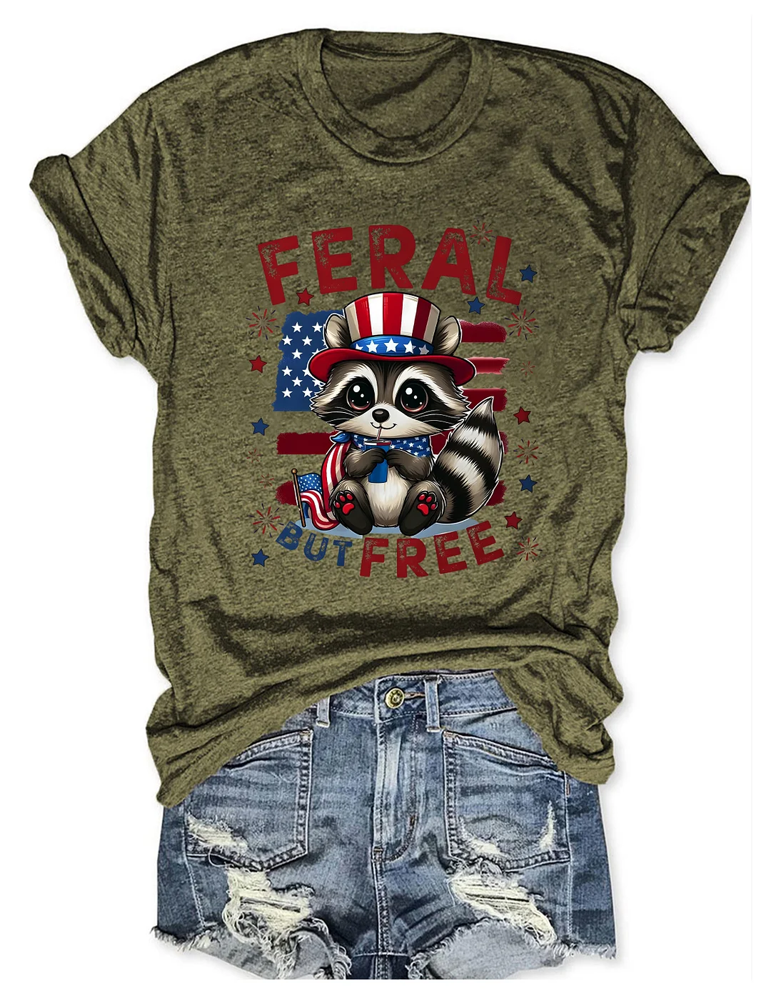 Feral But Free T-shirt