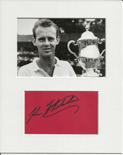 Ken Fletcher tennis signed genuine authentic autograph signature and Photo Poster painting AFTAL