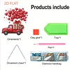 Valentine Day 2D Flat DIY Diamond Art Pendant Diamond Painting Set (Love Car)