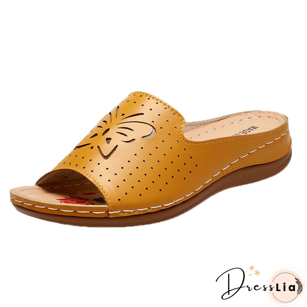 New Shoes Sandals Women Outdoor Walking Shoes Retro Ladies Shoes Slip On Women Shoe Slipper Female Zapatillas Muje Footwear