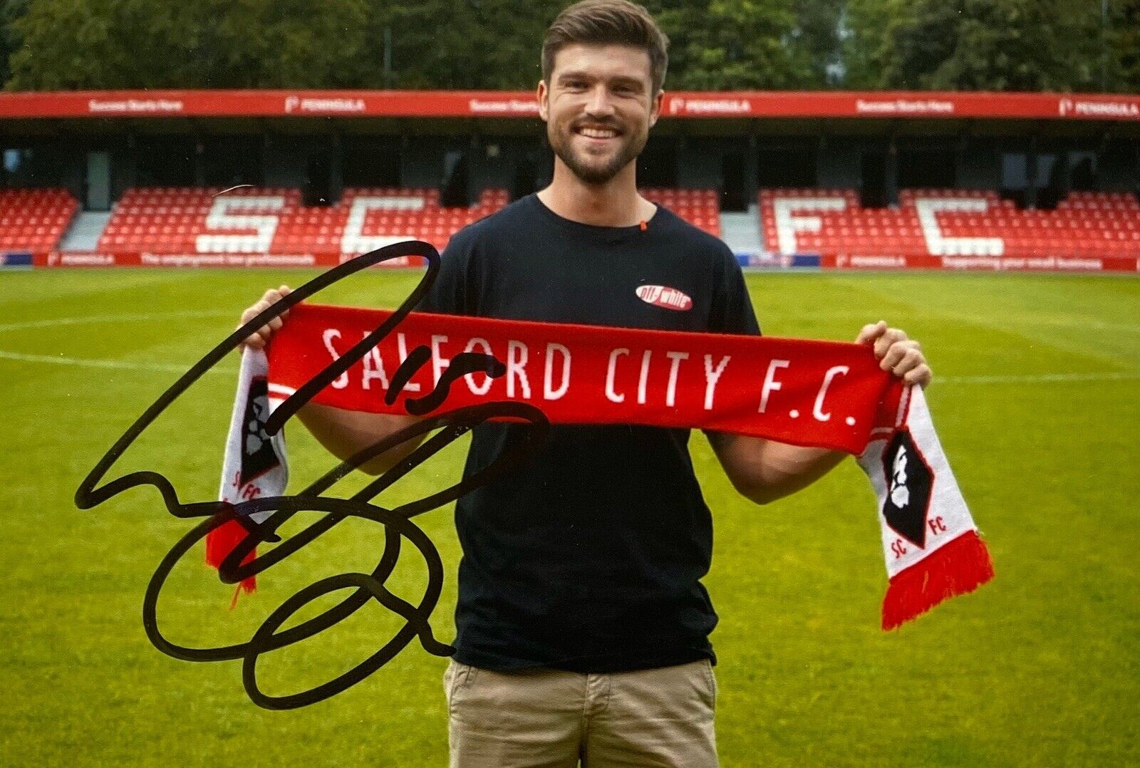 Cameron Burgess Genuine Hand Signed 6X4 Photo Poster painting - Salford City 2