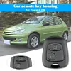 ABS Button Pad Anti-collision Remote Key Case Car Key Button Pad for 206