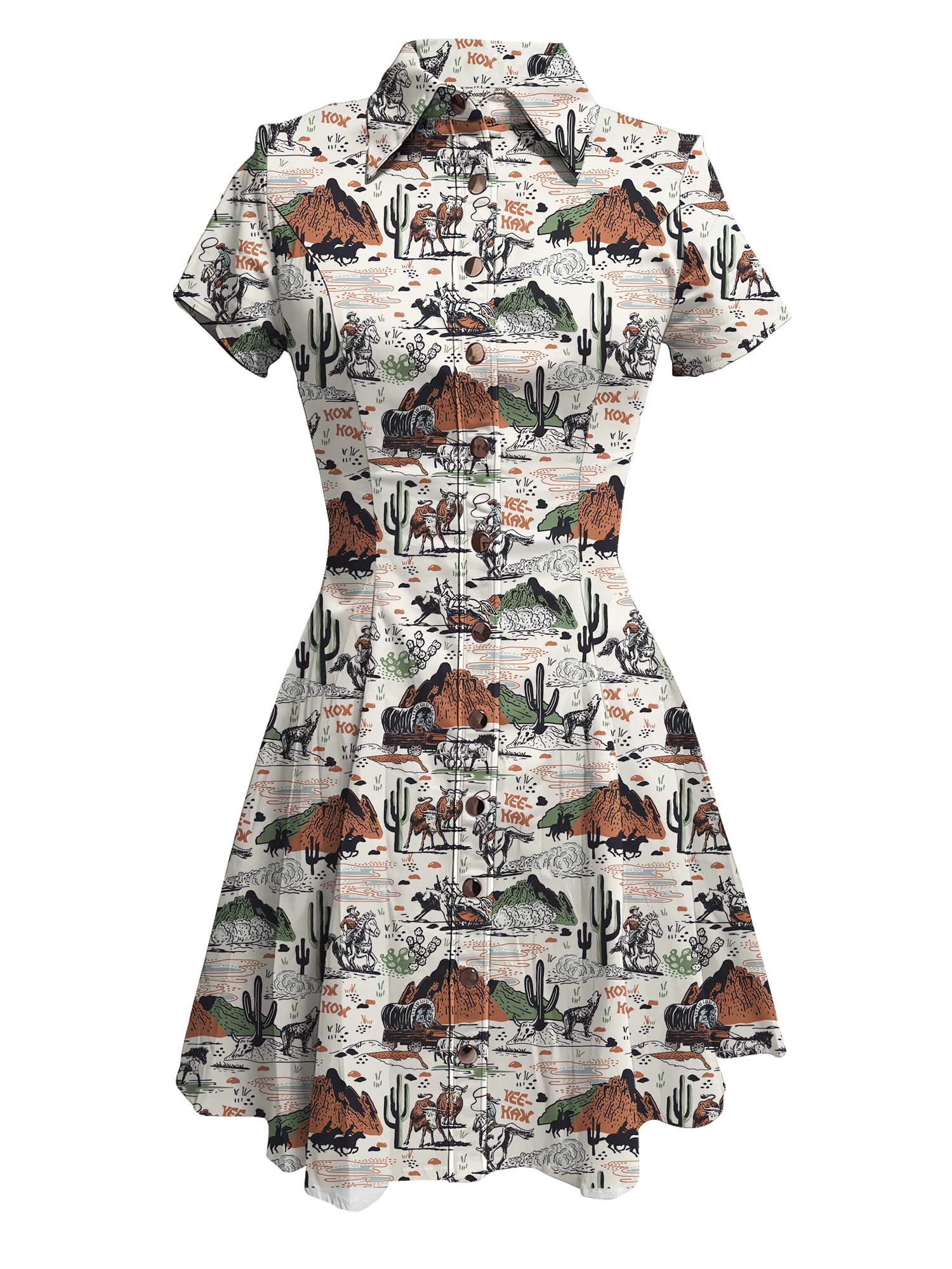 【Vanessa X Boozelele】Saddle Up - 100% Cotton Dress
