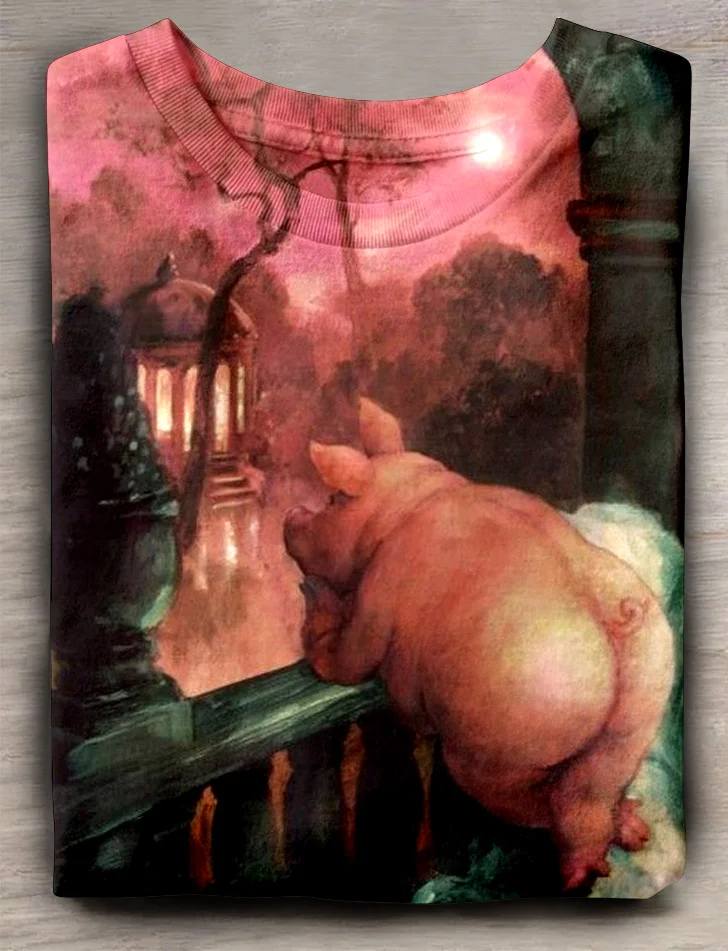 Eagerlys  Pig T-shirt Eagerlys