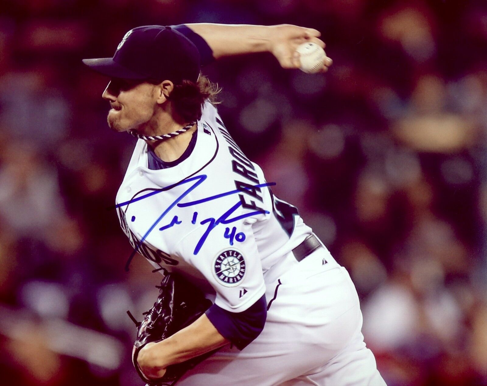 Danny Farquhar 8x10 Photo Poster painting C Autographed Signed AUTO Seattle Mariners