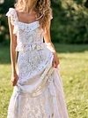 Lacy Crochet Empire Maxi Dress