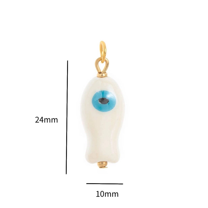 1 Piece 14*18MM 304 Stainless Steel Zircon Geometric Polished Pendant Jewelry Accessories