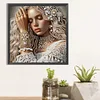Lady Beauty - speziell geformtes Diamond Painting - 30*30cm