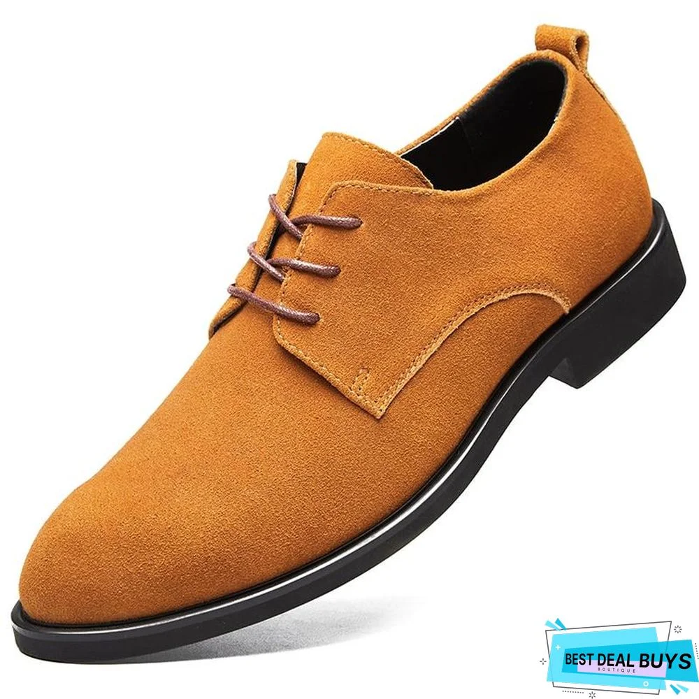 Men British Style Breathable Formal Leisure Flats Shoes
