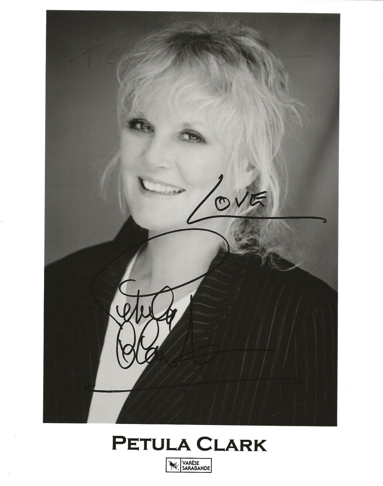 Petula Clark singer REAL hand SIGNED 8x10 Promo Photo Poster painting #1 COA Downtown