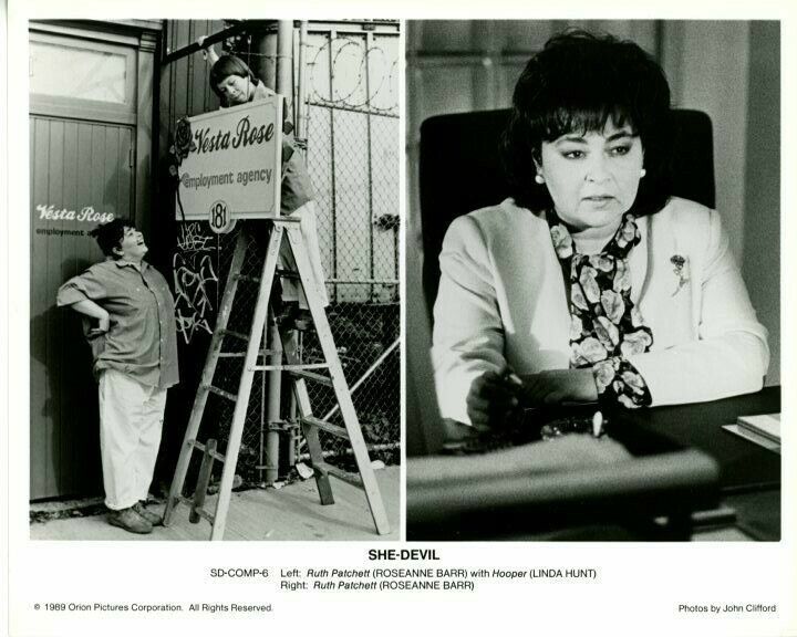 Roseanne Barr She Devil Original Press 8X10 Photo Poster painting