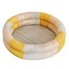 Inflatable Swimming Pool Baby  Outdoor Paddling Pool (Beige 90cm diameter)