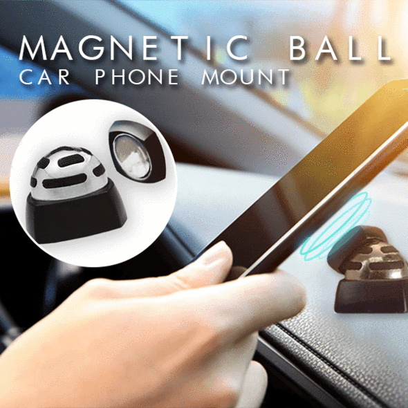 360° Magnetic Ball Car Phone Mount