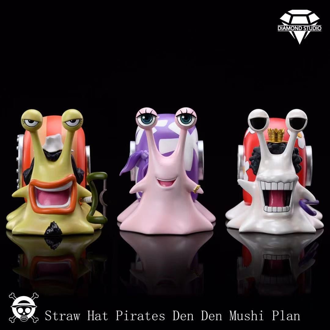 Den Den Mushi of Nico Robin ONE PIECE Resin Statue Diamond Studios