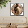 Diamond Painting -DIY Round Drill Girl(40x40cm)