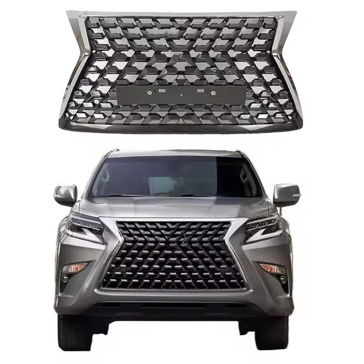 Lexus 2020 GX super sport grille for 2014-2020 GX460 GX400 front grille with chrome strip license plate ITN Auto