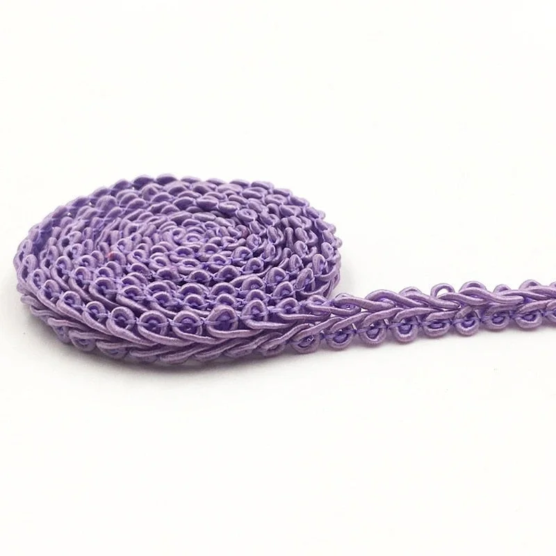 5Meters 8mm Trim Sewing Lace Gold Silver Centipede Braided Lace Ribbon Home Party Decoration DIY Clothes Curve Seing Lace