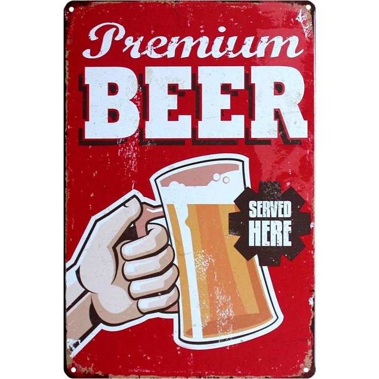 Beer - Vintage Tin Signs/Wooden Signs - 8*12Inch/12*16Inch