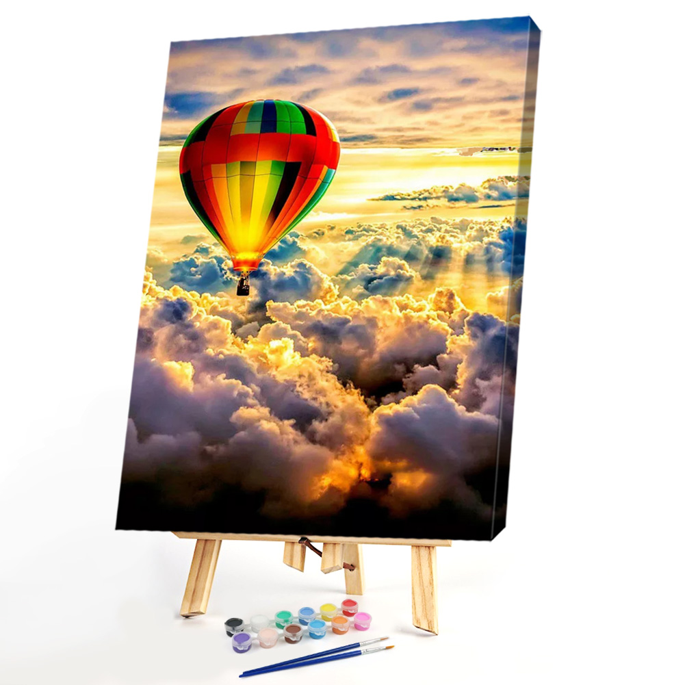 

40x50cm - Paint By Numbers Air Balloon, 501 Original
