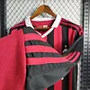 2009/2010 Retro Long Sleeve AC Milan Home Football Shirt 1:1 Thai Quality