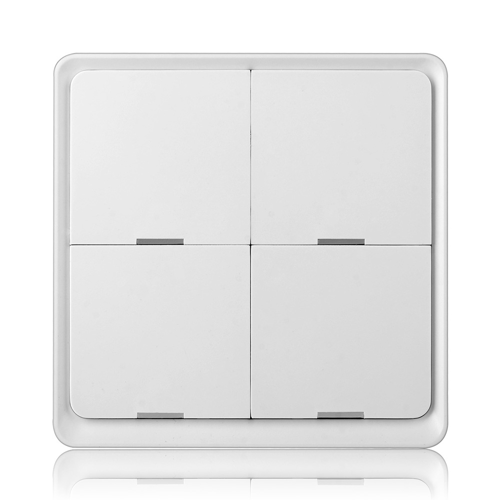 

Smart Home Light Wifi Switch 4 Gang Wireless APP Remote Control Touch Panel, 501 Original