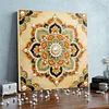 (30x30cm)DIY Pearl Painting Framed Mandala Handmade Pearl Material Art Kit Living Room Decor