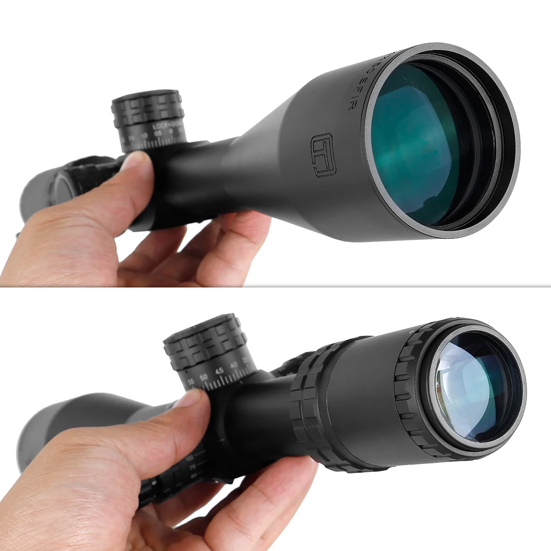 ohhunt® FFP 6-24x50 SFIR Scope, Side Parallax , Turrets Lock Reset