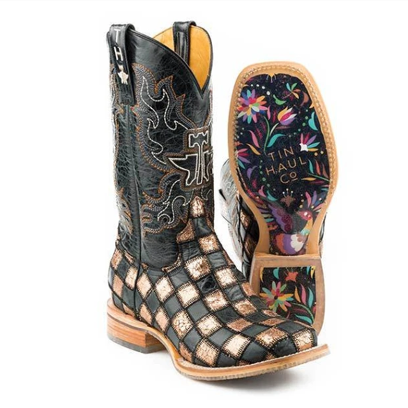 All Season Round Toe Rubber Heel Boots -boots
