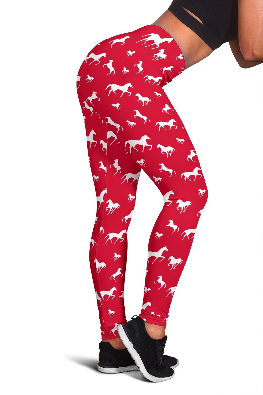 Red Leggings Cotton Lycra Horse  International Society of Precision  Agriculture