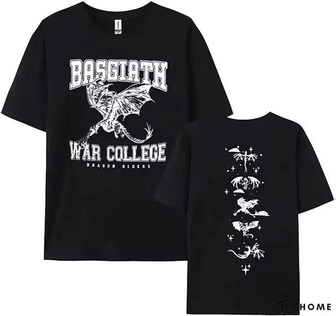 Vintage Short Sleeve Boho Cattle Letter Printed Casual Top | IFYHOME