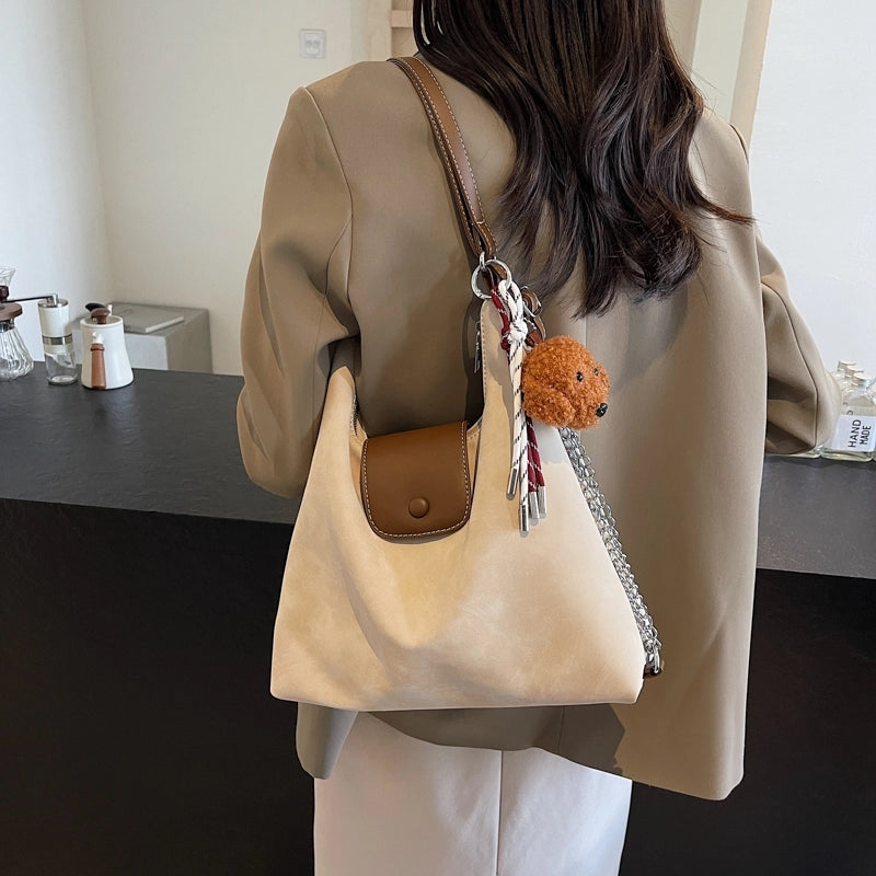 One Size Solid Color Casual Street Shopping Women’s Backpack