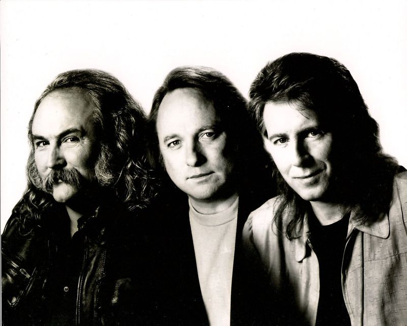 David Crosby Stephen Stills & Graham Nash 8x10 Photo Poster painting Picture Poster CSN Deja Vu